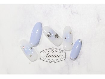 アモウズ(Amouz)/定額【テーマ:チークネイル】2