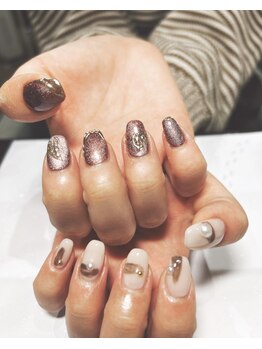 アウラ 新宿西口店(aura)/ネイリスト吉野☆お客様ネイル