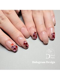 .:☆４本アートネイル☆:.