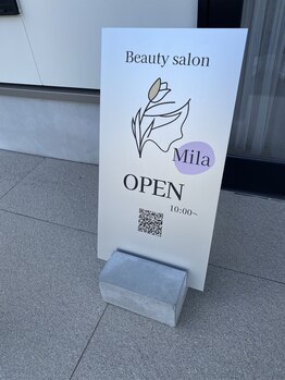 ミラ(Mila)/看板★