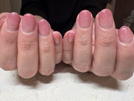 シンプルピンクグラデーション