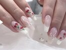 さくらんぼネイル