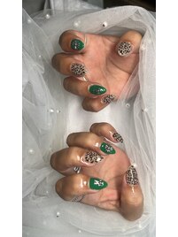 イヴ指名秋ネイル