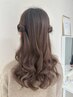 【目元からグっと垢抜け＊】まつパ＋お出かけ簡単ヘアアレンジ(ゴム・巻髪) 