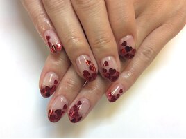 Y-131　バレンタインネイル