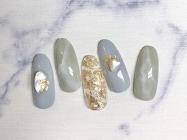 大理石ネイル