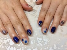 レアレアネイル(Lealeanail)/【パラジェル】ブルーローズ