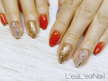 レアレアネイル(Lealeanail)/【パラジェル】エスニックネイル