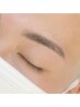 【男性限定学割】美眉アイブロウスタイリング周毛WAX脱毛&メイク ¥5500