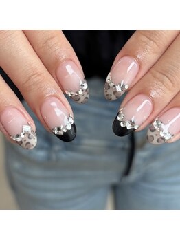 クララメイエキミュークス(CLALA Meieki μX)/レオパードネイル