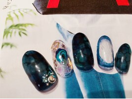 深海ネイル（￥６５９０）