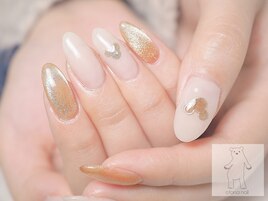 ミッキー風大人ジェルネイル