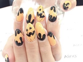 ハロウィン持ち込みネイル