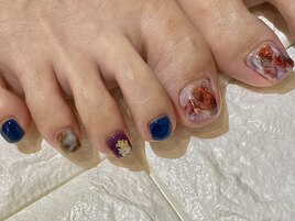 奥行きフットネイル★