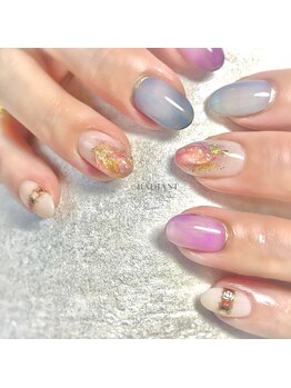 透明感ネイル☆