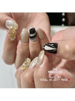 トータルビューティーローズ(Rose)/推しの舞台衣装ネイル