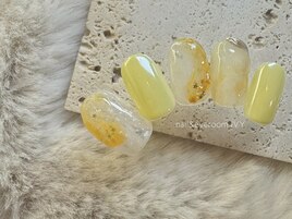 ニュアンス/ホログラム/イエロー