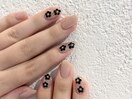 キラキラお花デザイン＊