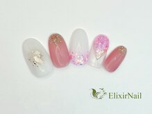 エリクサーネイル 池袋(Elixir Nail)/定額a シンプル/クーポン使用