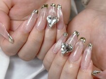 ドットハル(.HAL)の雰囲気（長さだしが得意。スタッフ全員Gel-X公式ディプロマ保持）
