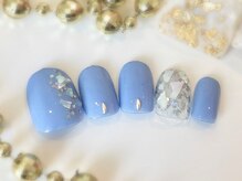 ネイルアンドアイラッシュ ブレス エスパル山形本店(BLESS)/シェルネイル