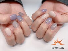 トヨネイル(TOYO NAIL)/乳白ブルー