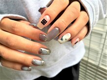 ソウ 難波店 nail salon Sou/ニュアンスnail