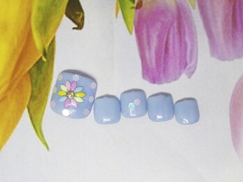 ネイルライフ(NailLife)/パーツお花 フット