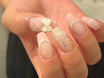 シェリーラメール 池袋店(cherie la mer)/ガーリーネイル