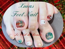 ル クラブ ド ボーテ 練馬/クリスマスフットネイル☆