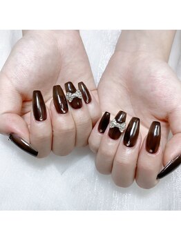 木にいる 錦糸町/ワンカラ+10粒ストーン