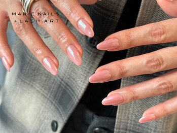 マリー ネイルズアンドラッシュアート モザイクモール港北店(MARIE NAILS & LASH ART)/￥8,800ミラーネイル 1127a