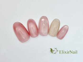 エリクサーネイル 池袋(Elixir Nail)/定額a シンプル/クーポン使用