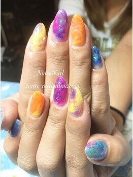 ノワール ネイルアンドスクール(Noire)/★フィルムネイル★