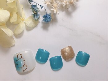 コルジャ(CORUJA)/ブルーフラワー♪6600