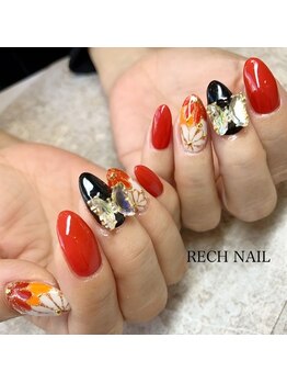 レッシュネイル サロンアンドスクール(RECH NAIL salon&school)/和柄デザイン＊