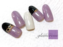 ネイルグラマラス 西新井店/《パラジェル》バイカラー 春色