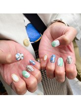 ネイルアルケー(Nail ARCHE)/ぷっくりアートネイル