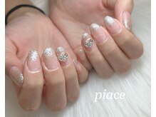 ピアーチェ(Piace)/ラメグラデーションネイル♪