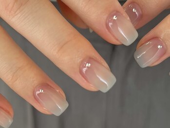 ピンク ブルーグラデーション