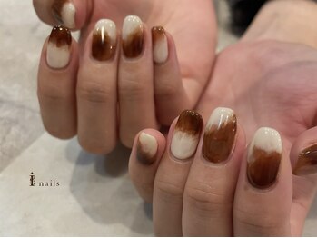アイネイルズ 吉祥寺店(I nails)/トレンドコーヒーラテネイル