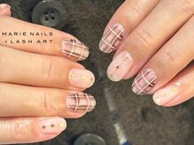 マリー ネイルズアンドラッシュアート モザイクモール港北店(MARIE NAILS & LASH ART)/￥7,700コースデザイン 1127b