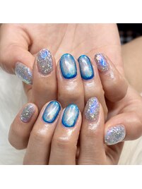 奥行きキラキラデザイン