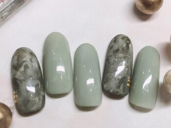 プルトワ(pourtoi)/マーブルネイル☆