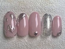 レイネイル 岐阜茜部店(RAY NAIL)/ニュアンスバレンタイン