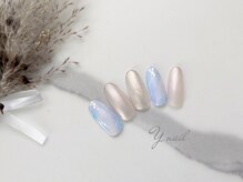 ワイネイル(Y.nail)/梅雨カラーデザイン