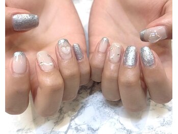 ネイルクイックオアシス ペリエ千葉店/ハンドジェルコース+アート