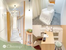 チャンプ 花園店(Champ)の雰囲気（ネイル/アイのお部屋は半個室空間なのでゆったり過ごせます♪）