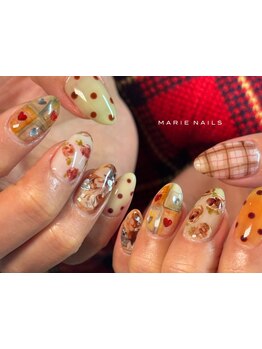 手描きアートが得意なサロン