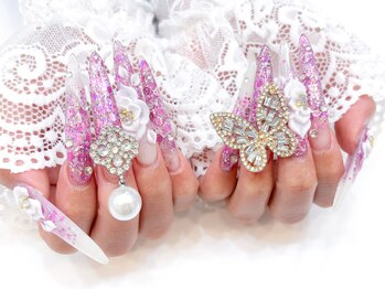 ネイルコレクション ピンク(Nail Collection Pink)/長さだしジェル☆成人式:お正月
